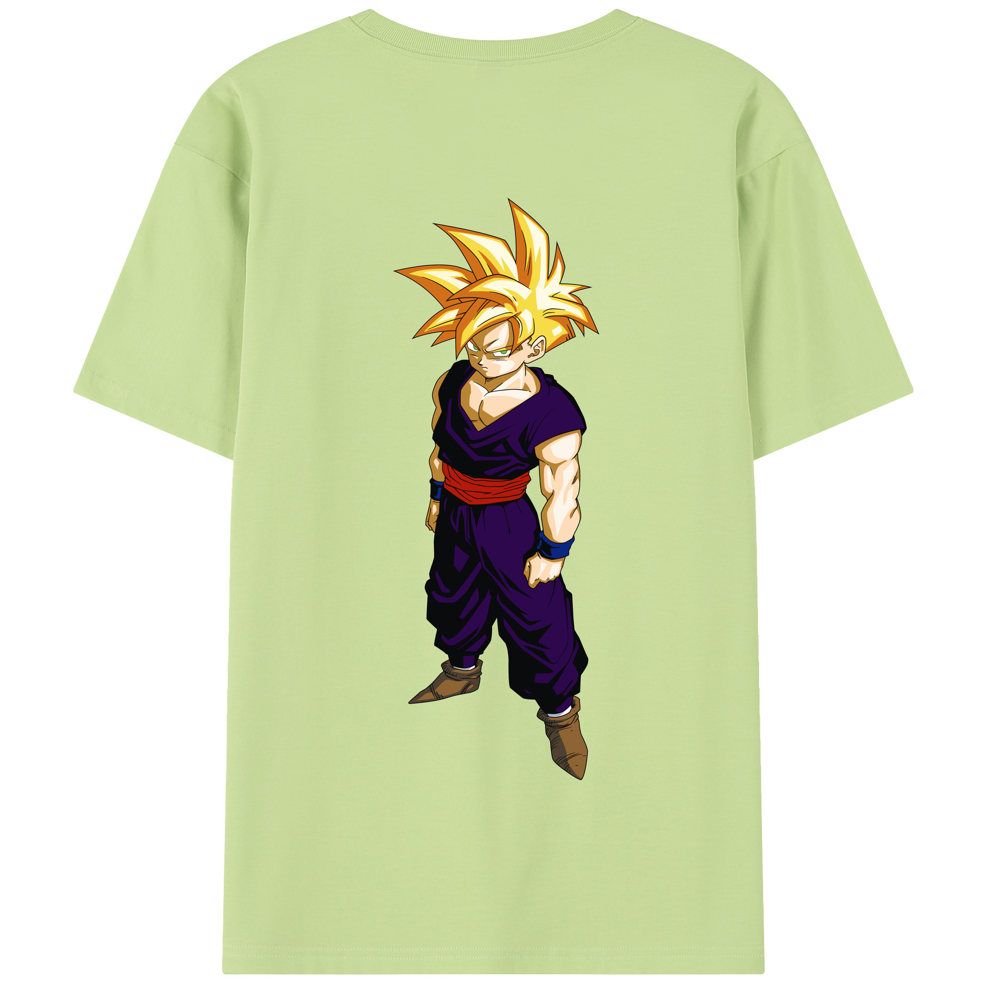 （画像用） ドラゴンボール ベジット DRAGON BALL Vegetto 綿100％半袖Tシャツ（背面プリント）